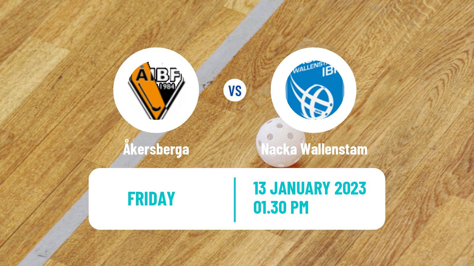 Floorball Swedish Superligan Floorball Women Åkersberga - Nacka Wallenstam
