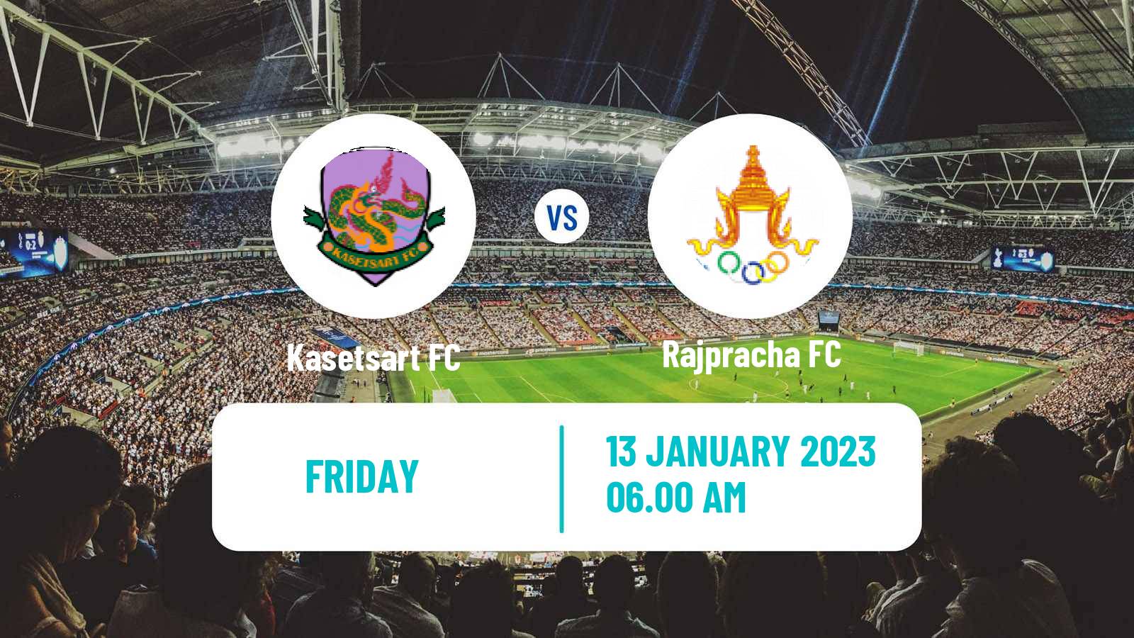 Soccer Thai League 2 Kasetsart - Rajpracha