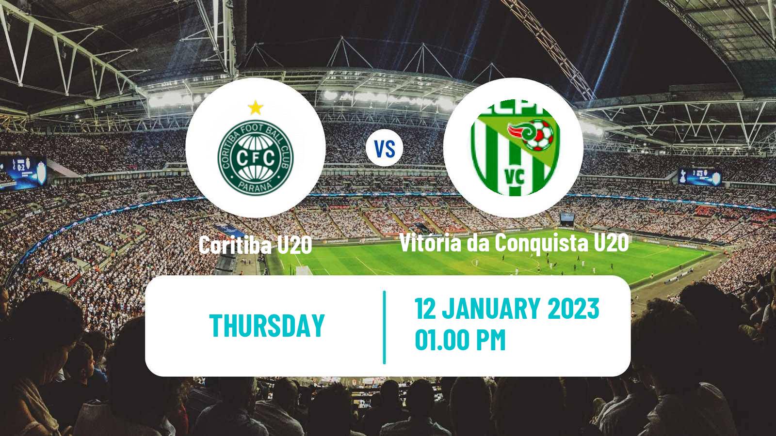 Soccer Brazilian Copa Sao Paulo de juniores Coritiba U20 - Vitória da Conquista U20