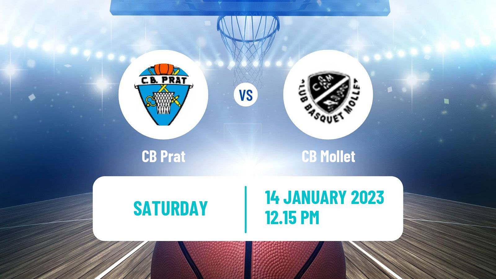 Basketball Spanish LEB Plata Prat - Mollet