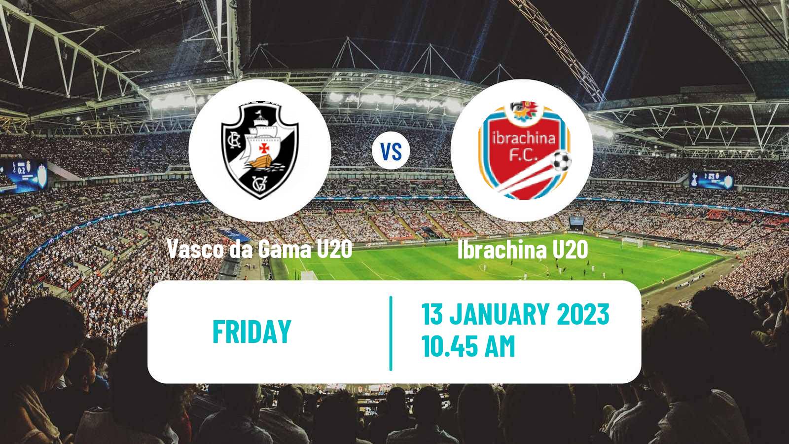 Soccer Brazilian Copa Sao Paulo de juniores Vasco da Gama U20 - Ibrachina U20