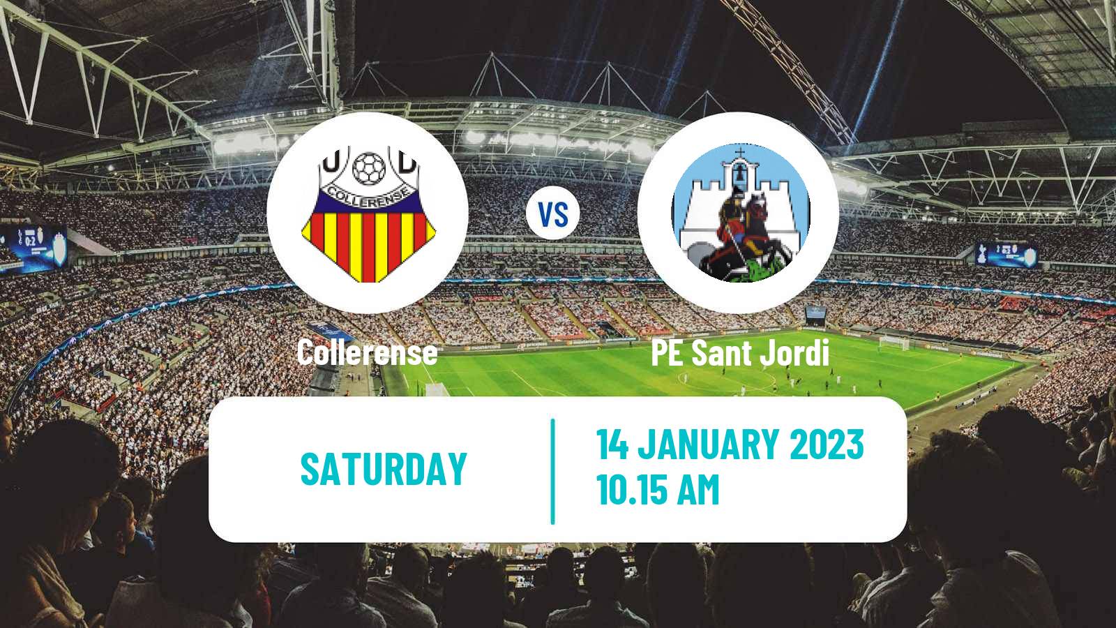Soccer Spanish Tercera RFEF - Group 11 Collerense - PE Sant Jordi