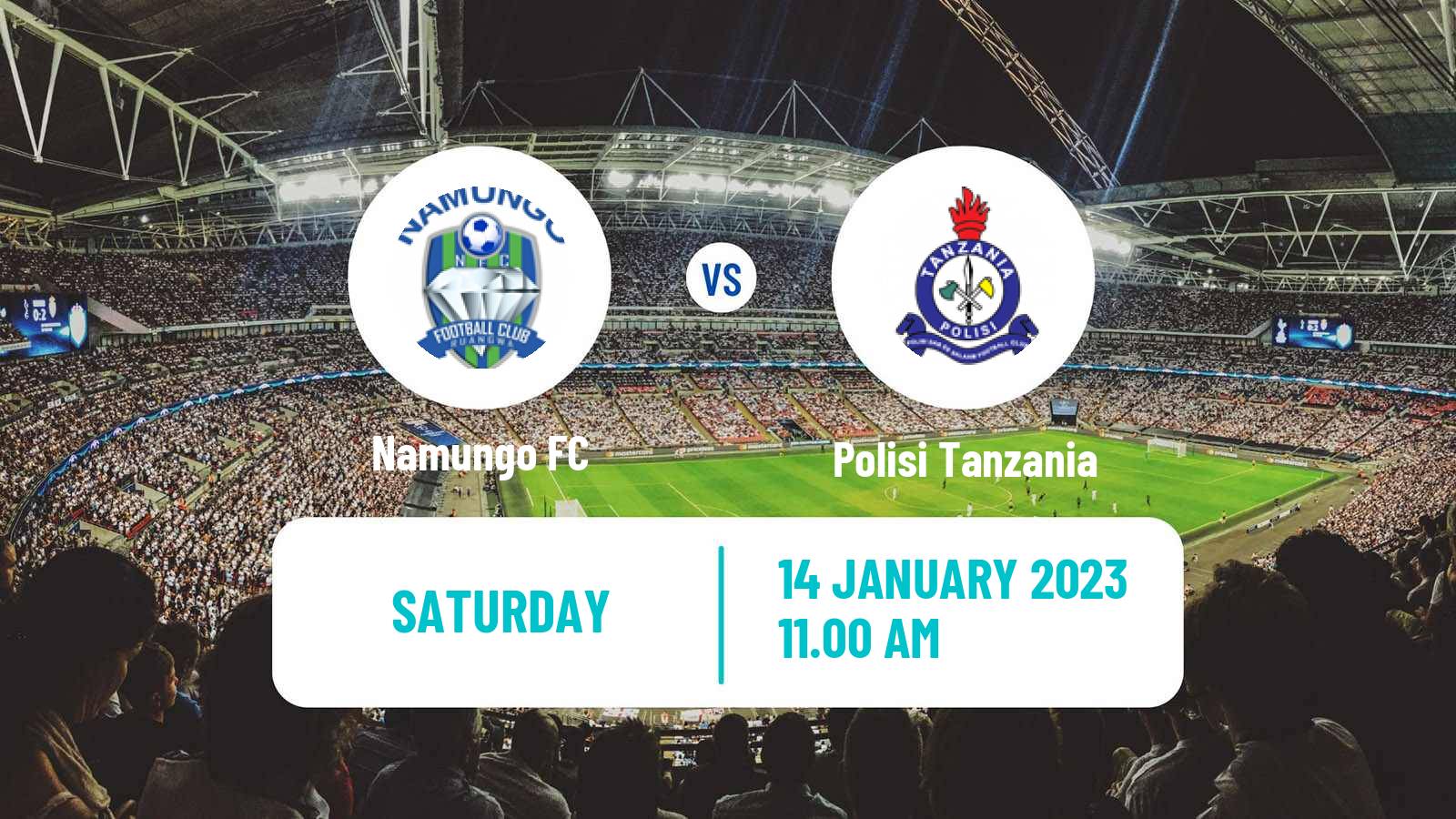 Soccer Tanzanian Premier League Namungo - Polisi Tanzania