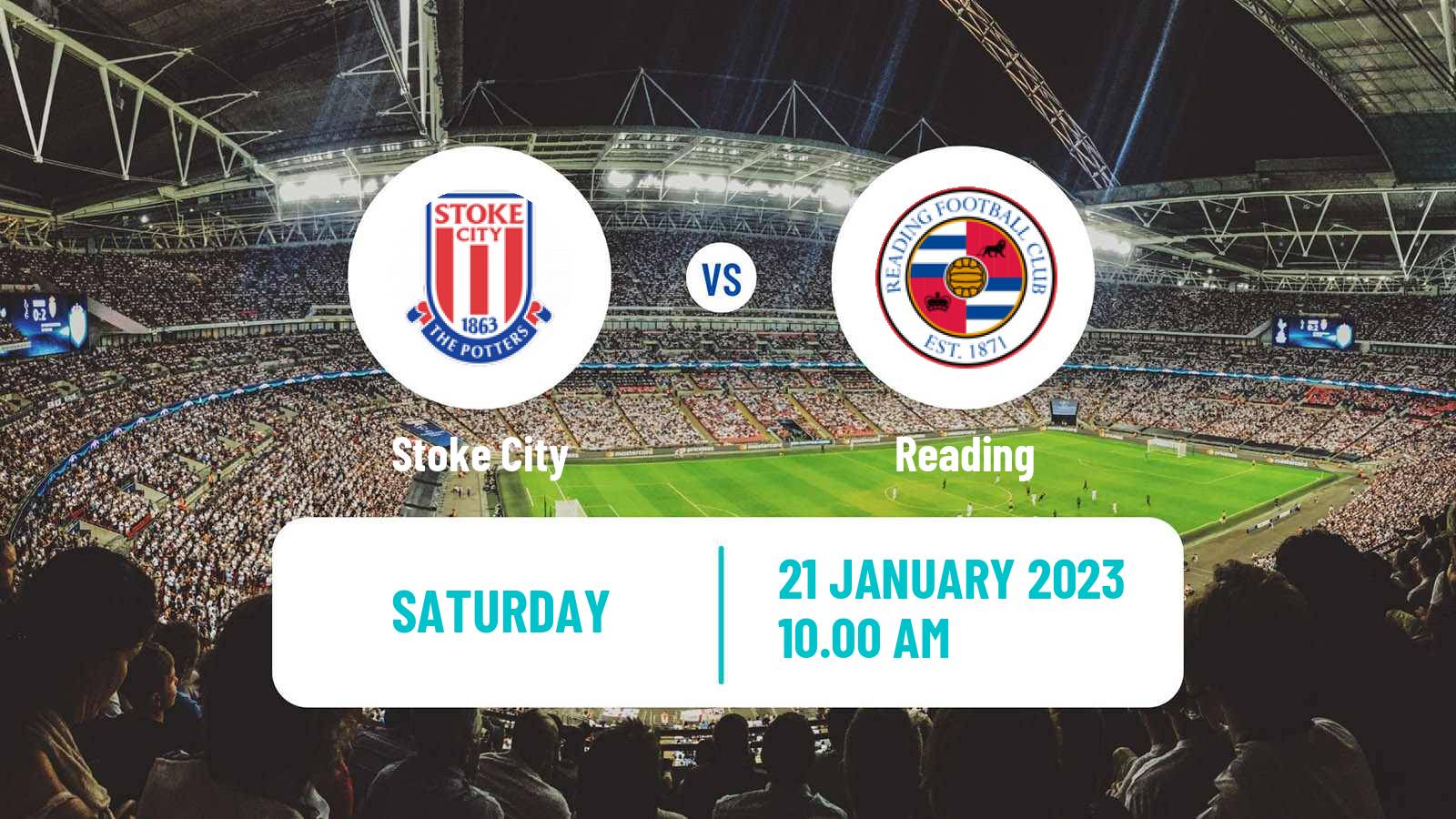 Soccer English League Championship Stoke City - Reading