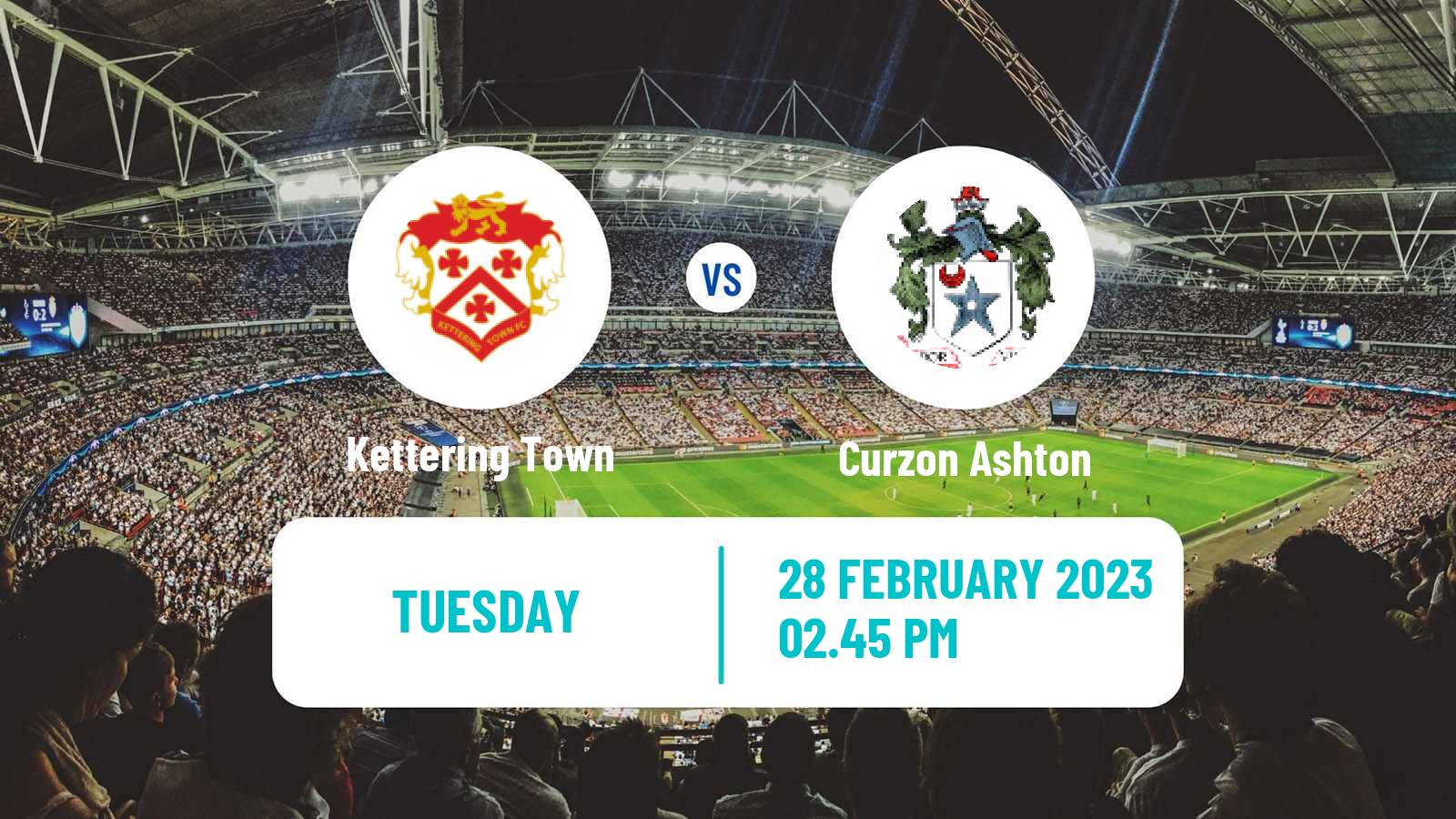 Soccer English National League North Kettering Town - Curzon Ashton
