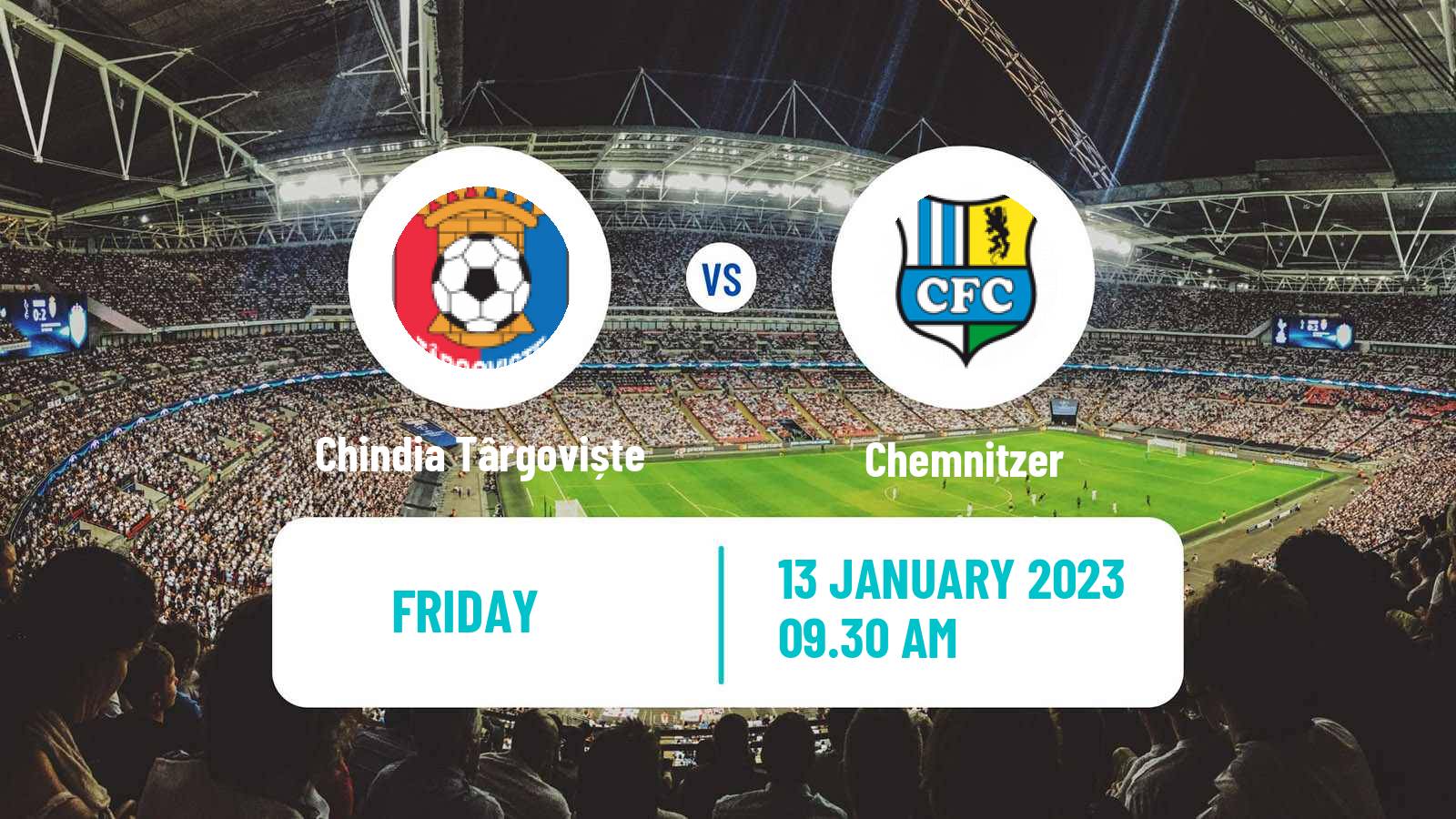 Soccer Club Friendly Chindia Târgoviște - Chemnitzer
