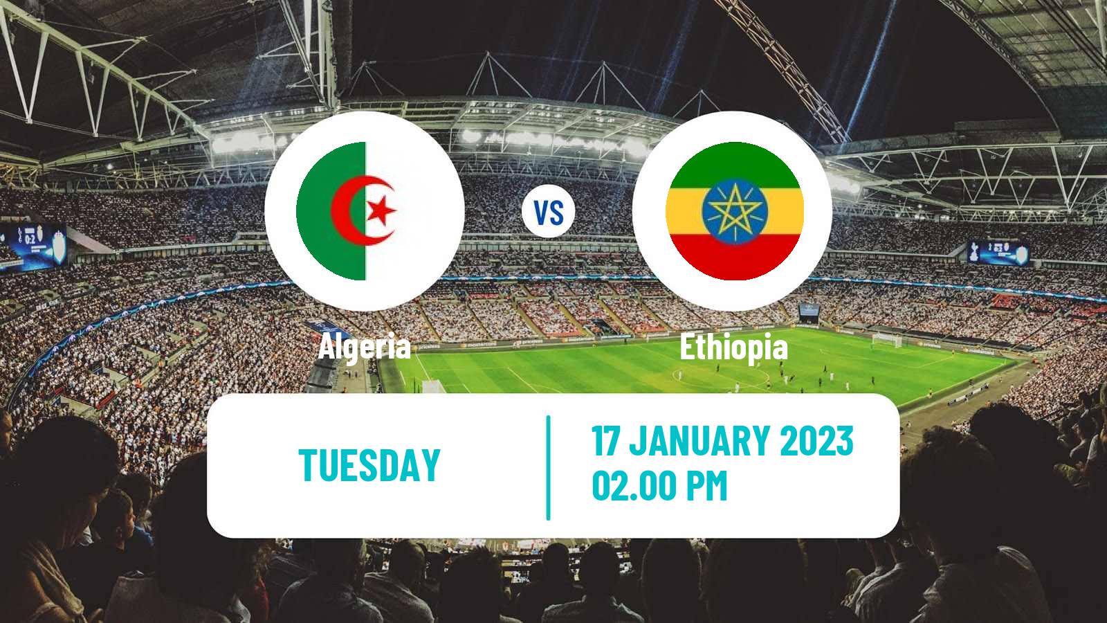 Soccer African Nations Championship Algeria - Ethiopia