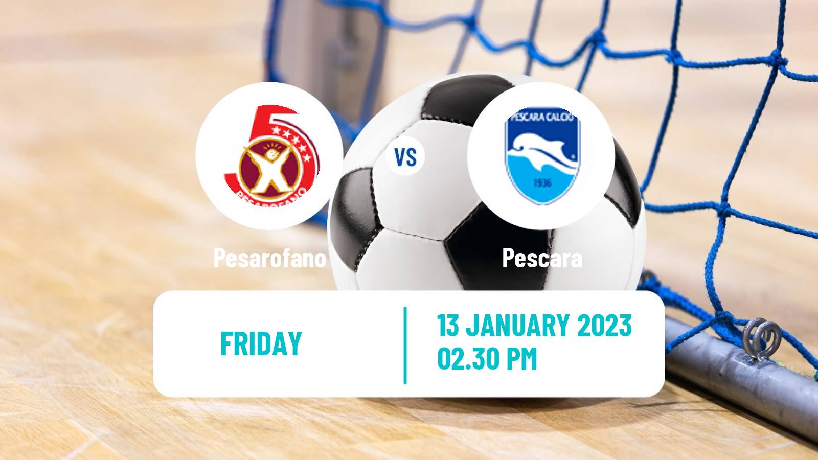 Futsal Italian Serie A Futsal Pesarofano - Pescara