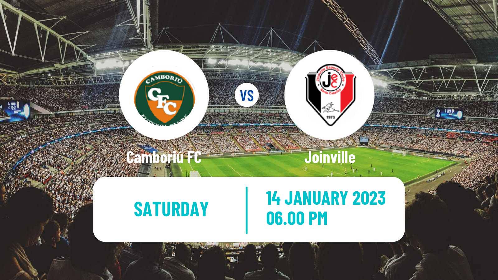 Soccer Brazilian Campeonato Catarinense Camboriú - Joinville