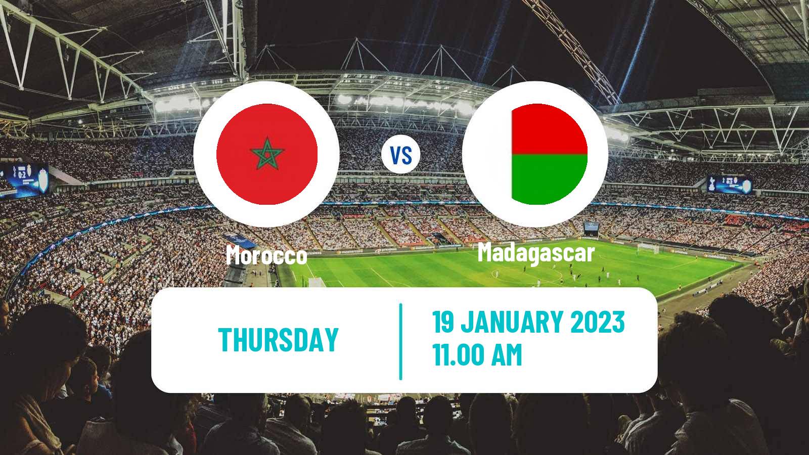 Soccer African Nations Championship Morocco - Madagascar