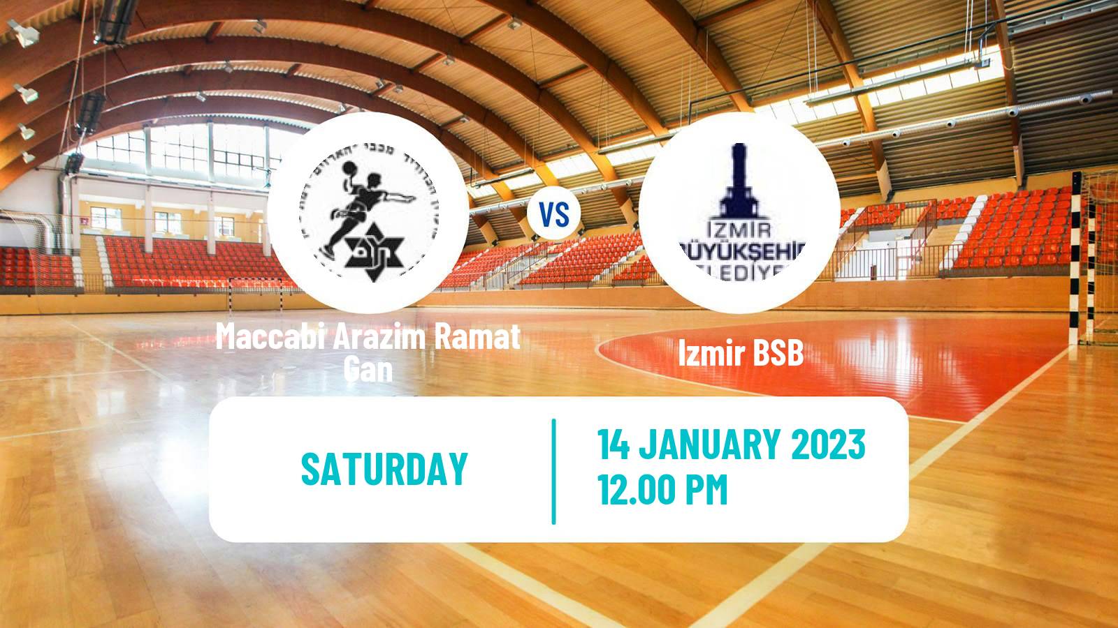 Handball EHF European Cup Women Maccabi Arazim Ramat Gan - Izmir BSB