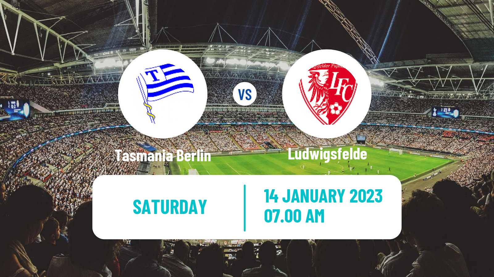 Soccer Club Friendly Tasmania Berlin - Ludwigsfelde