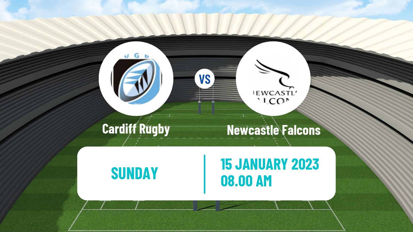 Rugby union Challenge Cup Rugby Cardiff Rugby - Newcastle Falcons