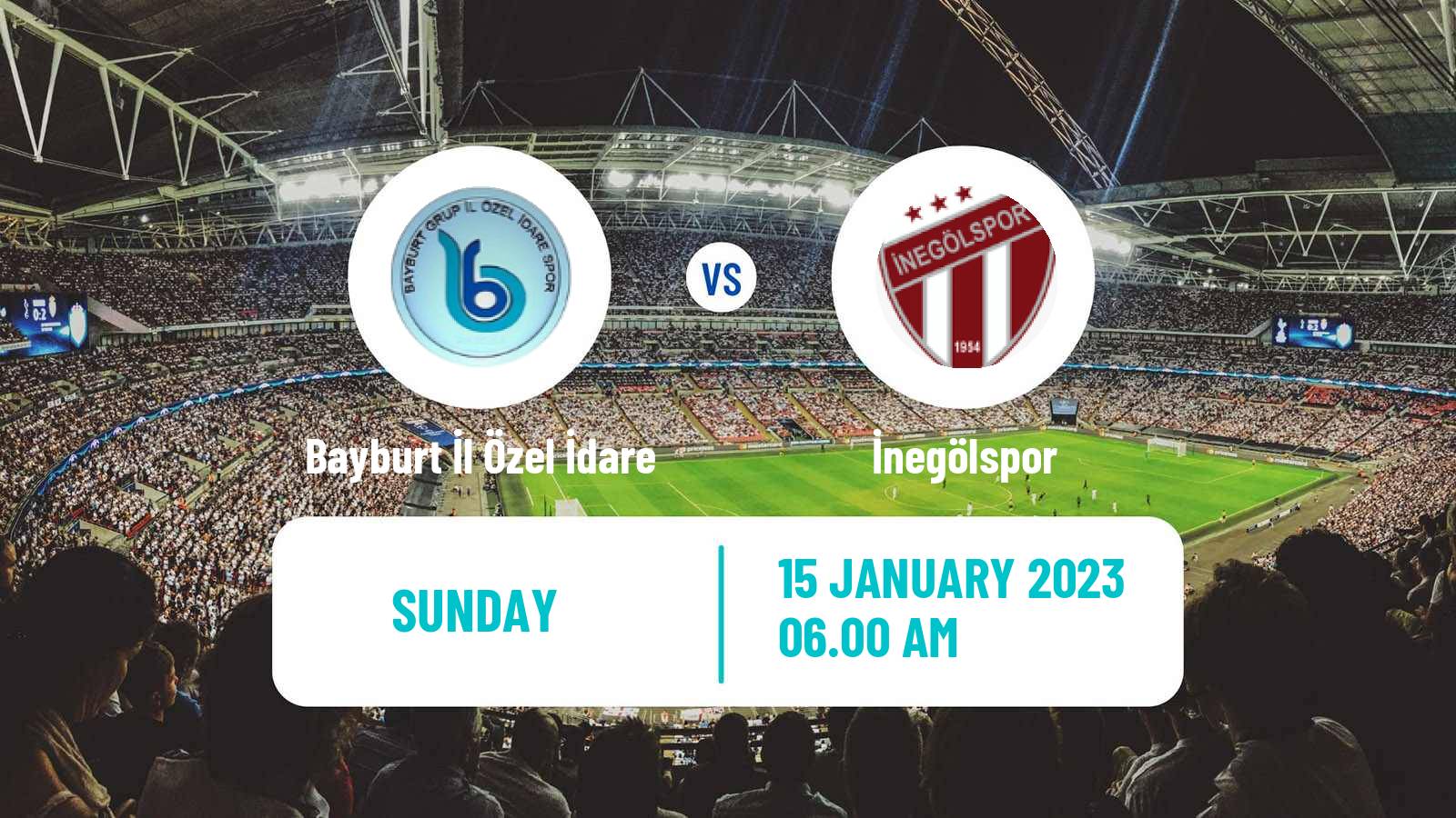 Soccer Turkish Second League White Group Bayburt İl Özel İdare - İnegölspor