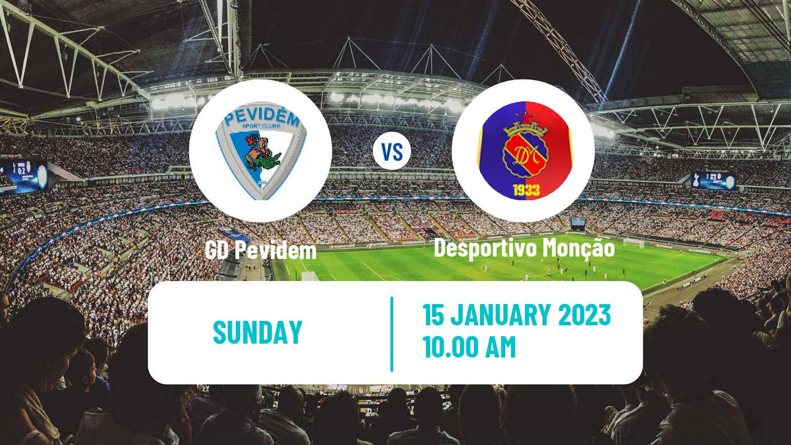 Soccer Campeonato de Portugal Pevidem - Desportivo Monção