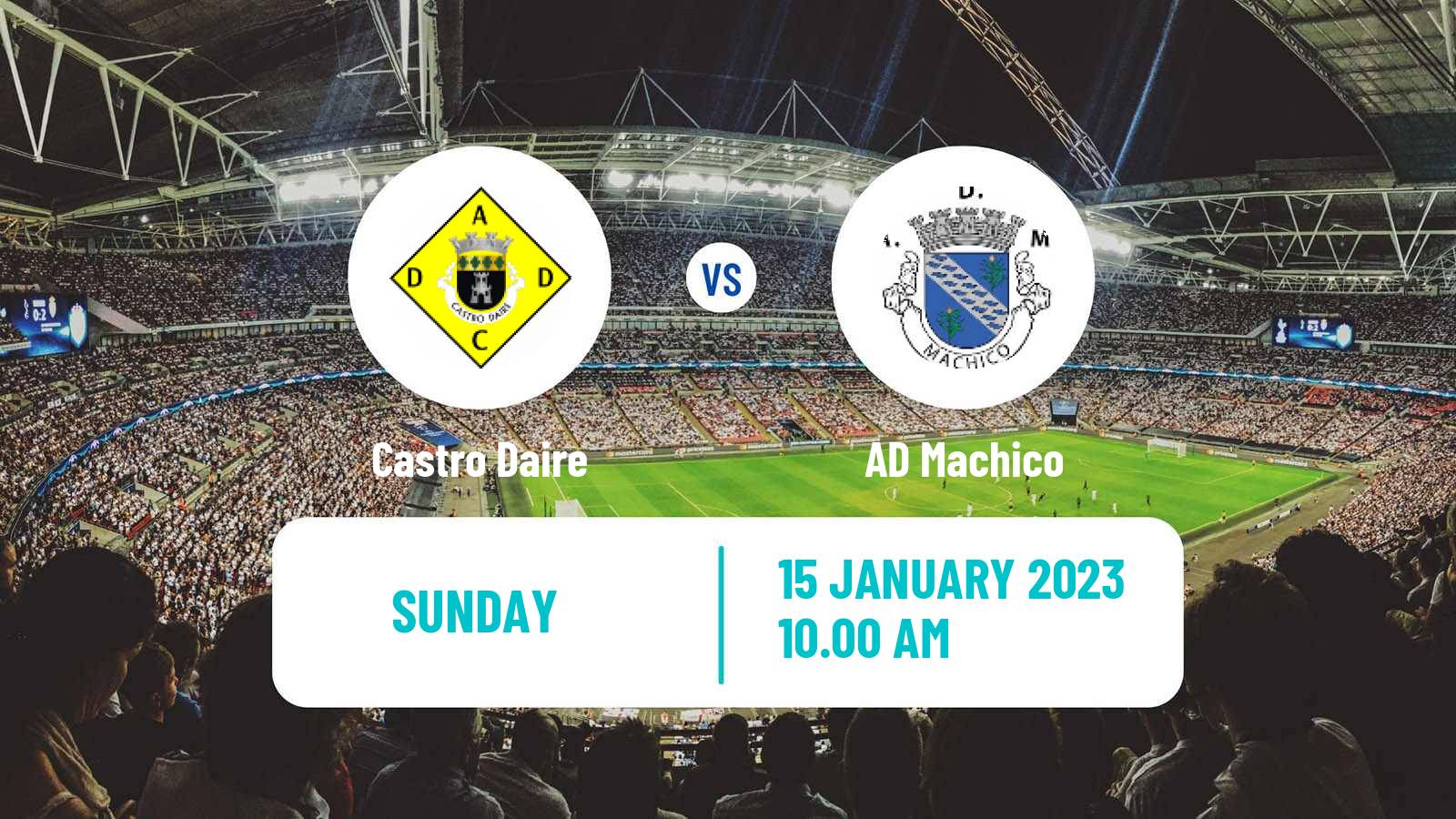 Soccer Campeonato de Portugal Castro Daire - Machico
