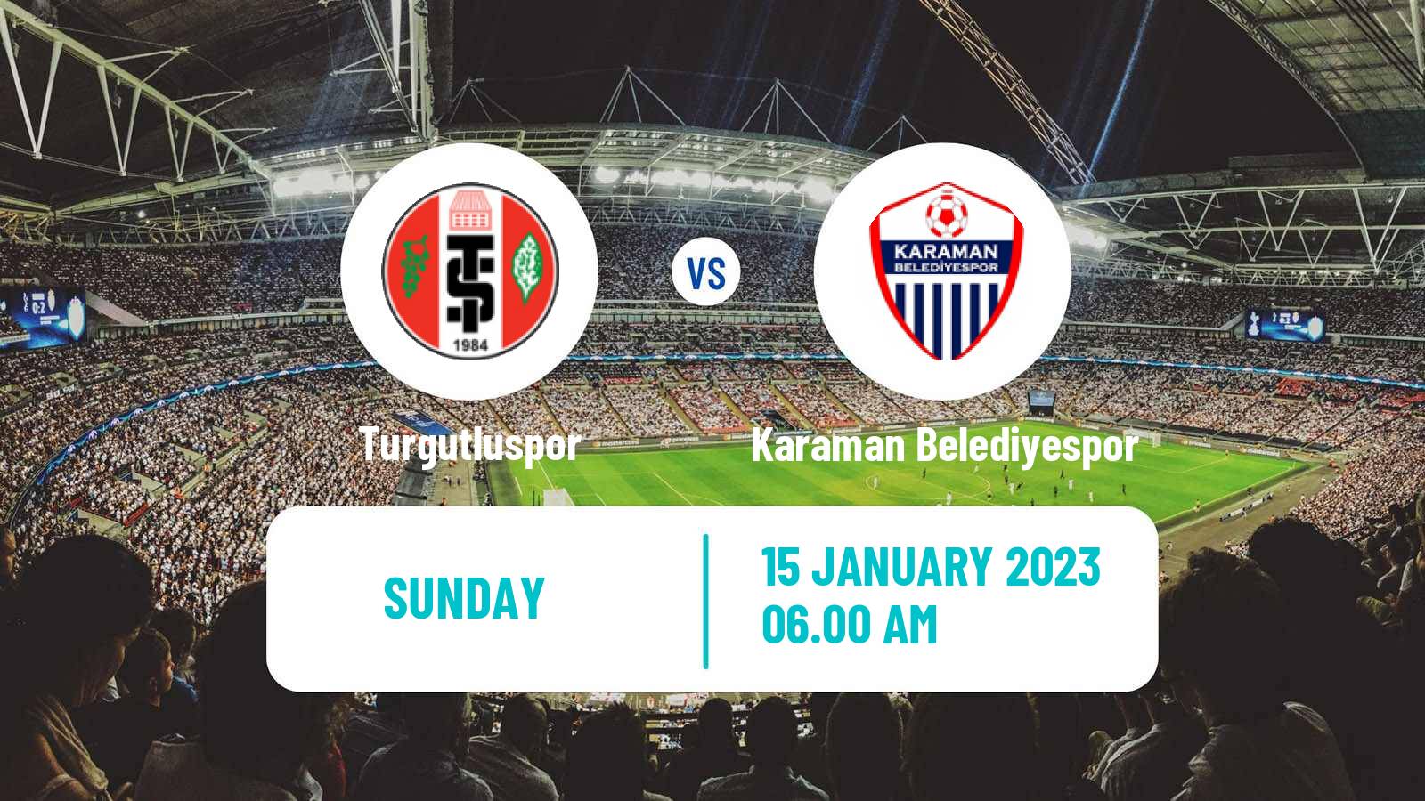 Soccer Turkish 3 Lig Group 2 Turgutlu - Karaman Belediyespor