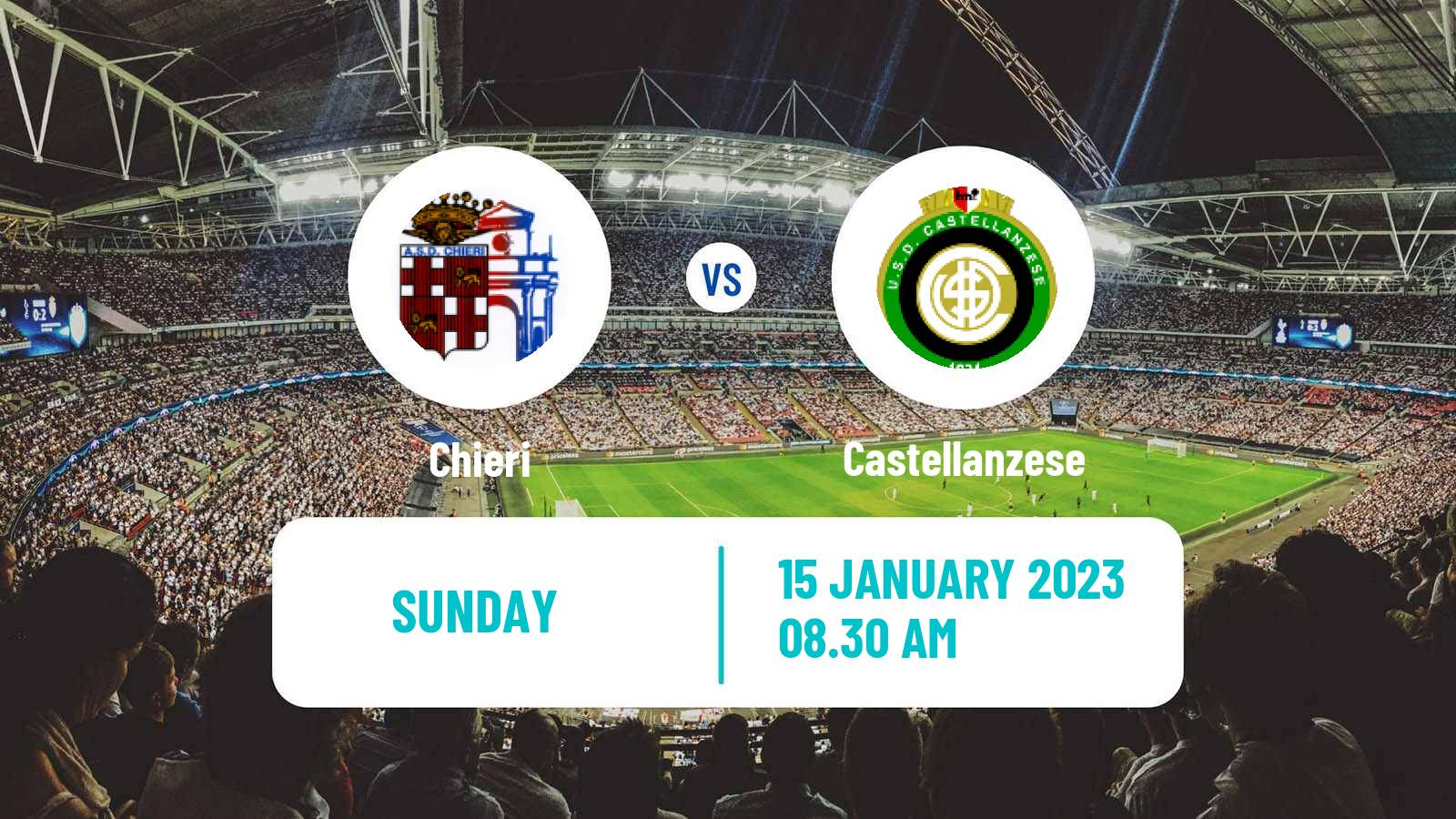 Soccer Italian Serie D - Group A Chieri - Castellanzese