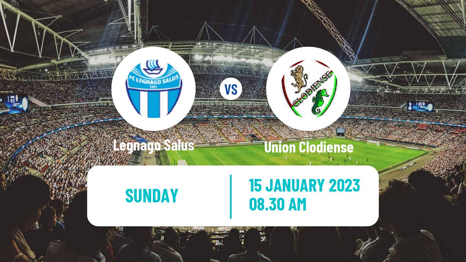 Soccer Italian Serie D - Group C Legnago Salus - Union Clodiense