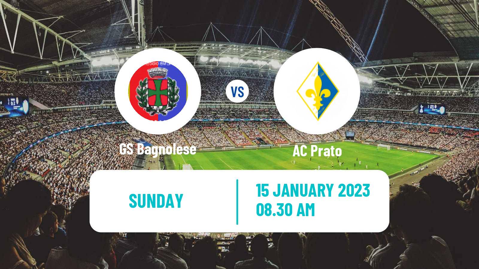 Soccer Italian Serie D - Group D Bagnolese - Prato