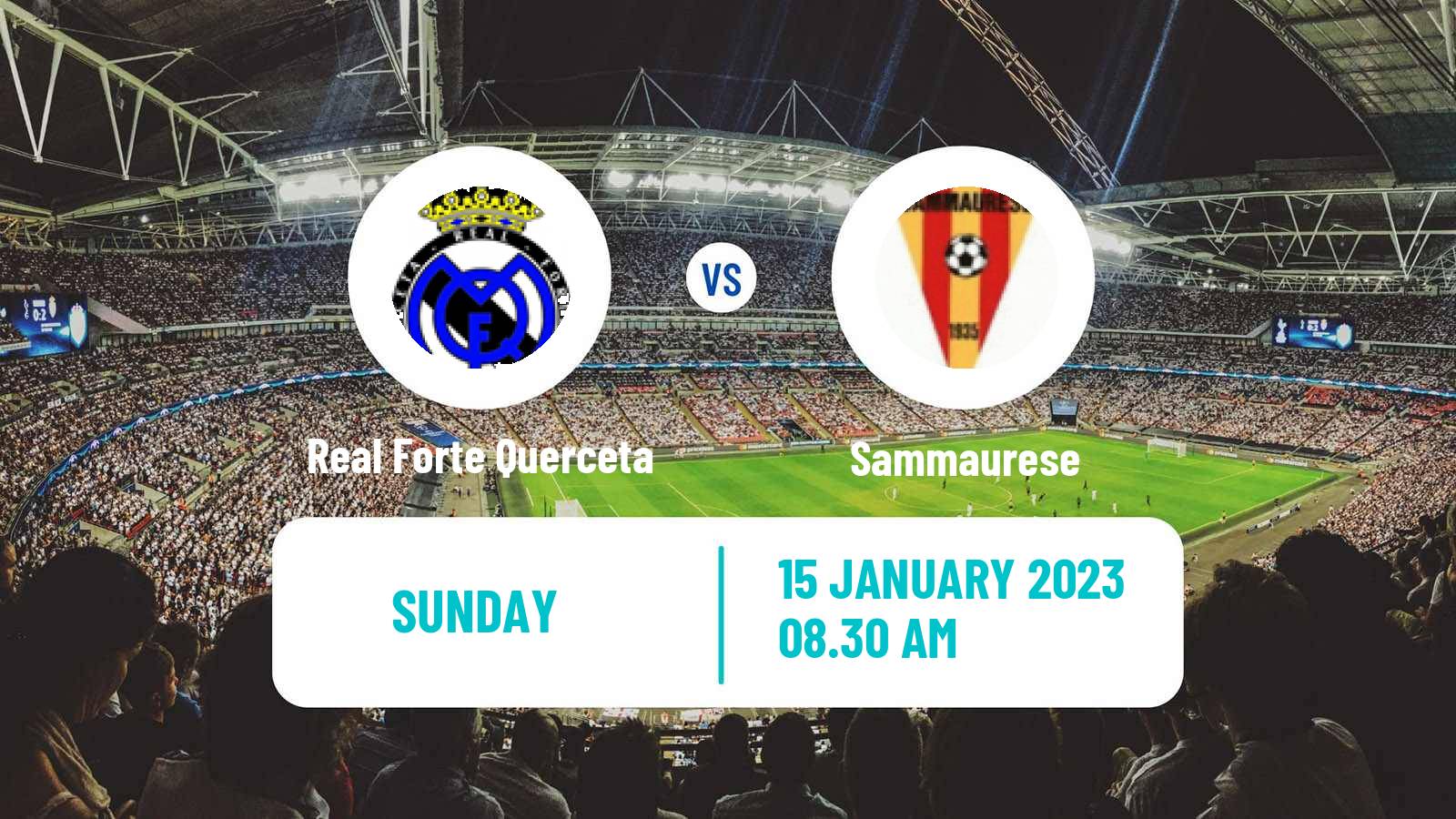 Soccer Italian Serie D - Group D Real Forte Querceta - Sammaurese