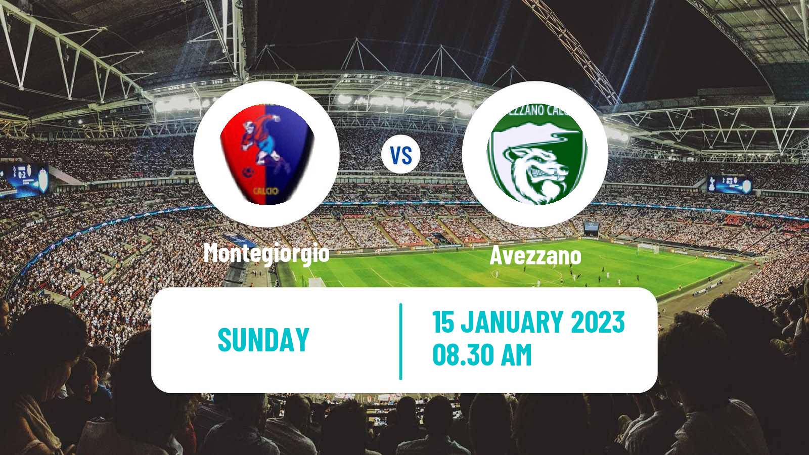 Soccer Italian Serie D - Group F Montegiorgio - Avezzano
