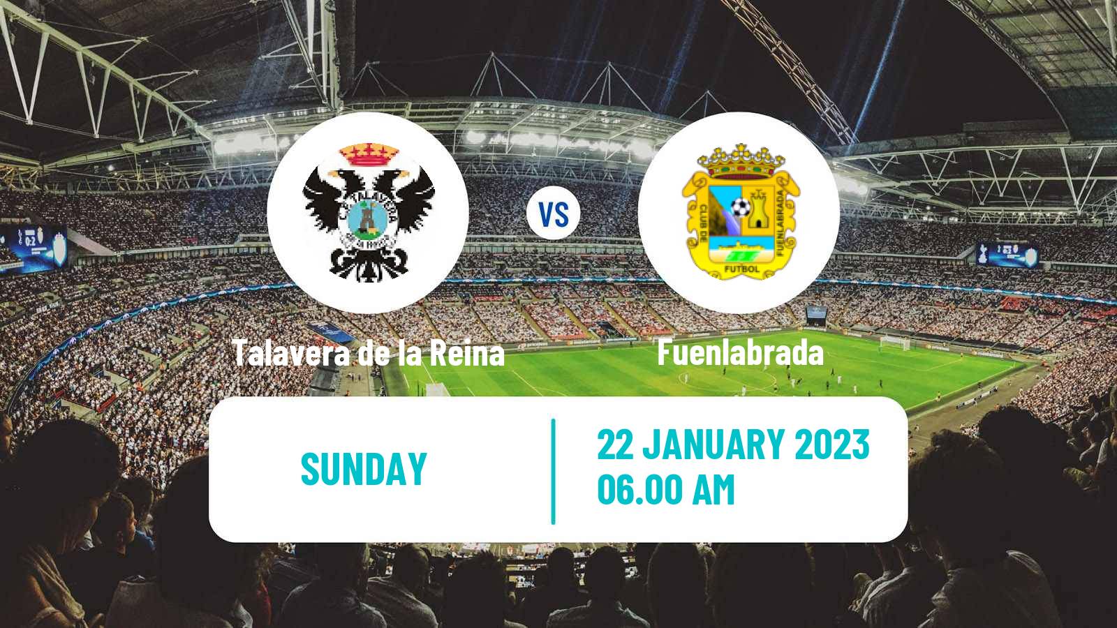 Soccer Spanish Primera RFEF Group 1 Talavera de la Reina - Fuenlabrada