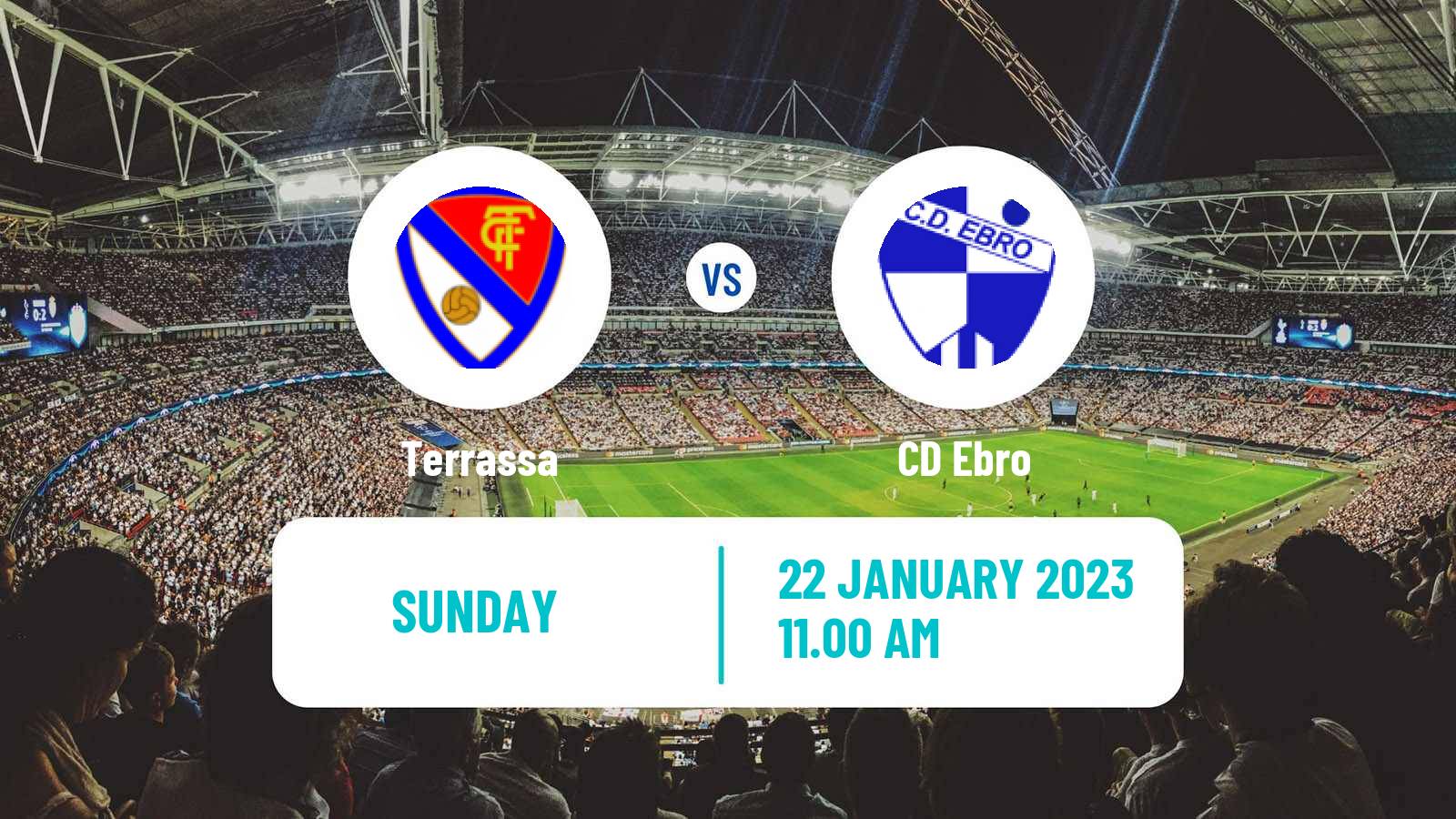 Soccer Spanish Segunda RFEF - Group 3 Terrassa - Ebro