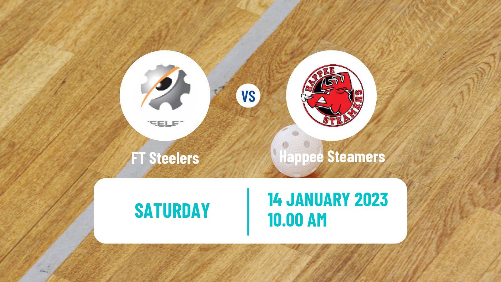 Floorball Finnish Divari Steelers - Happee Steamers