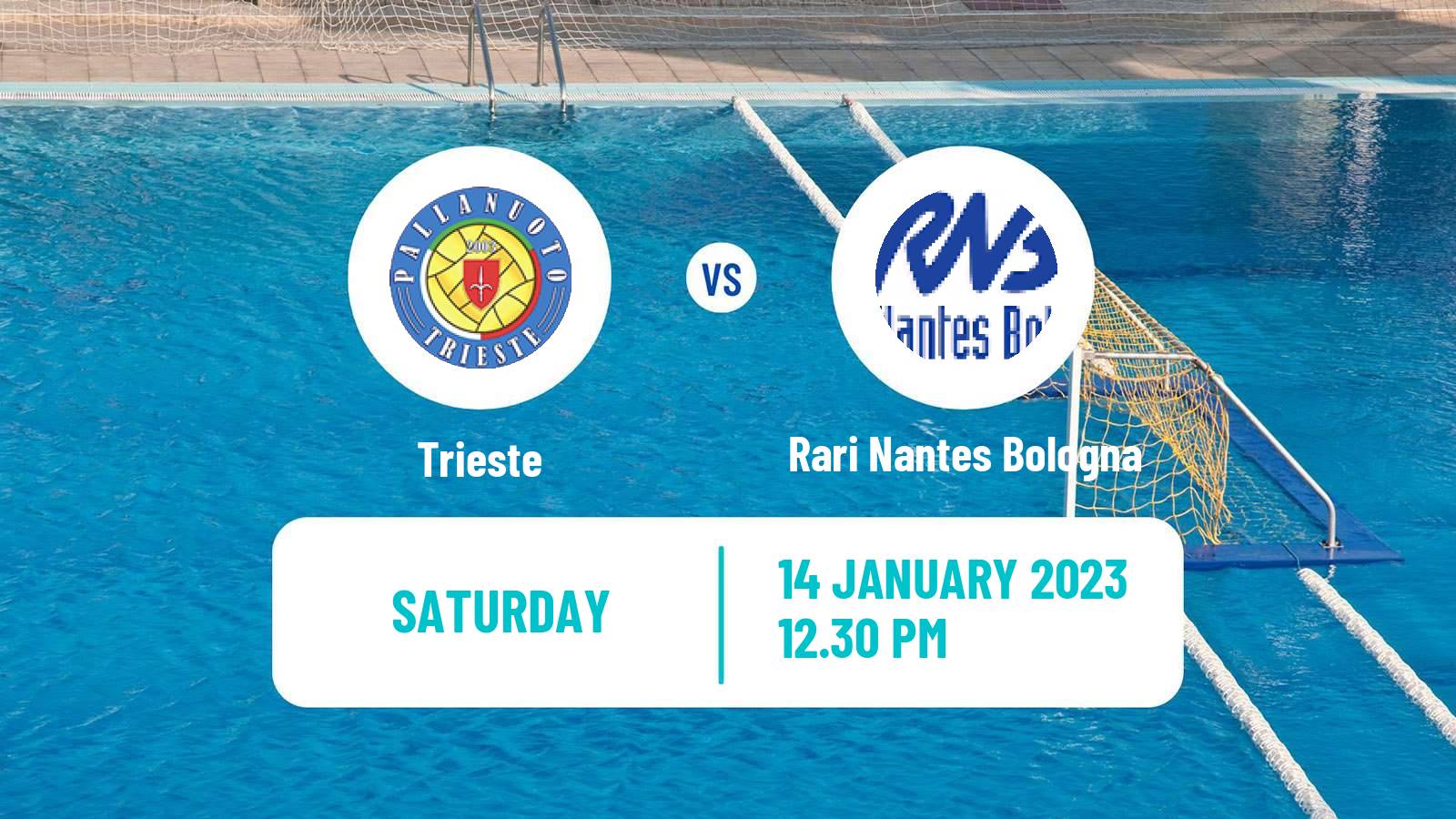 Water polo Italian A1 Water Polo Women Trieste - Rari Nantes Bologna