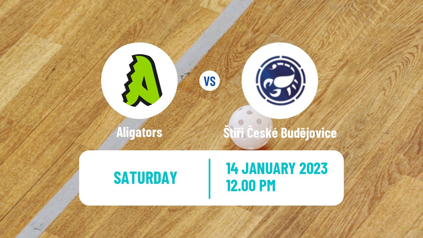 Floorball Czech 1 Liga Floorball Aligators - Štíři České Budějovice