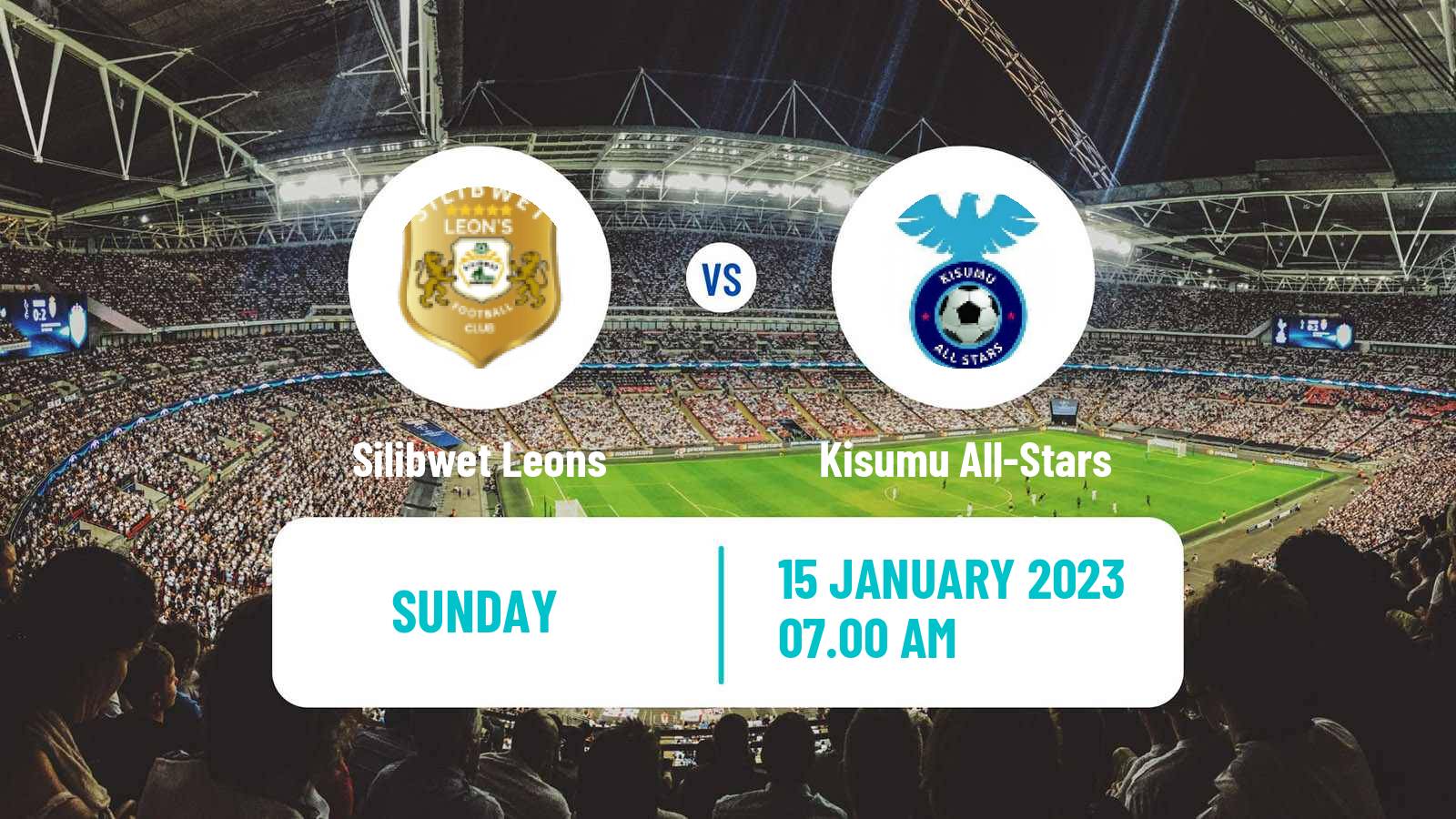 Soccer Kenyan Super League Silibwet Leons - Kisumu All-Stars
