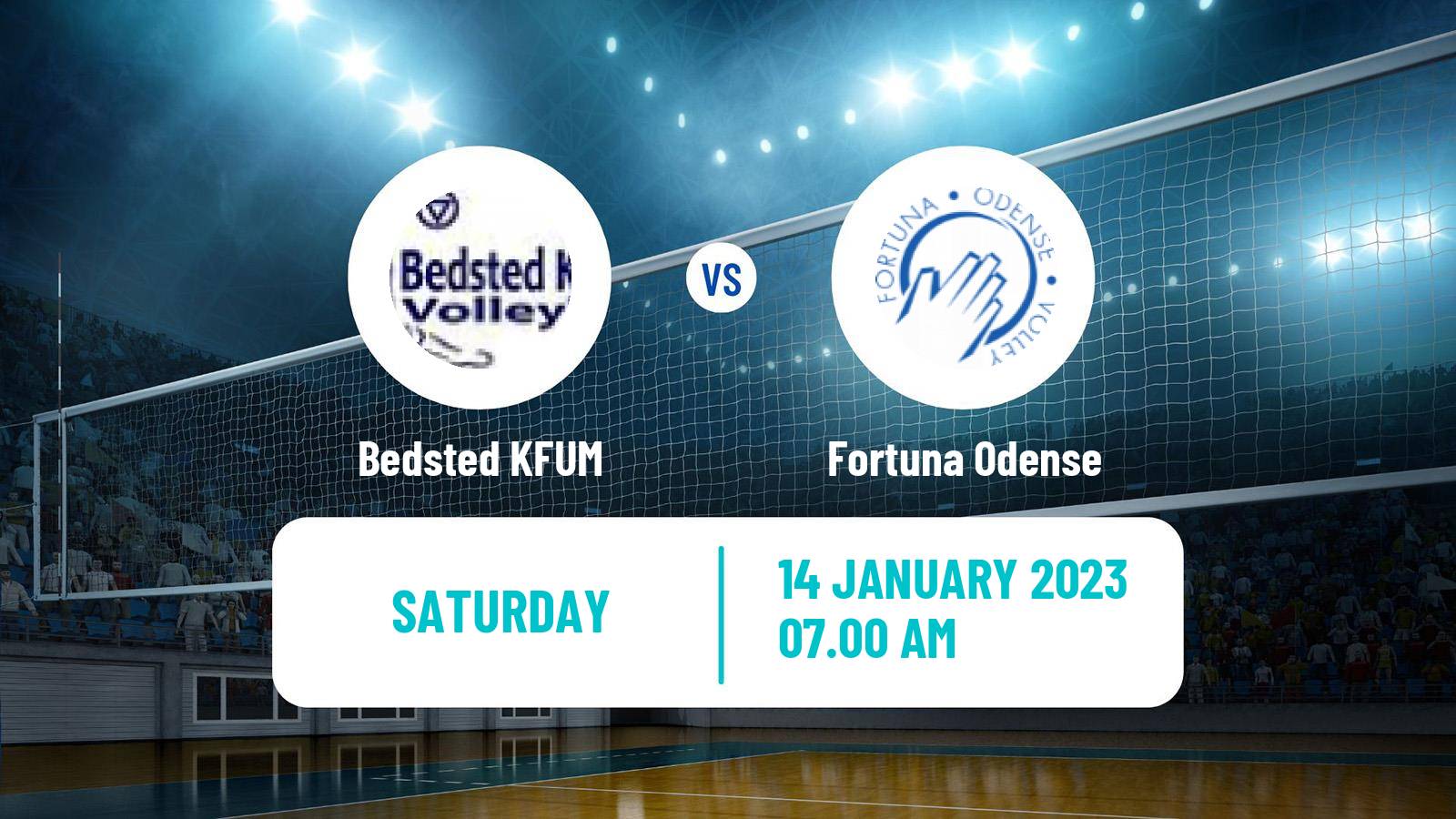 Volleyball Danish 1 Division West Volleyball Women Bedsted KFUM - Fortuna Odense