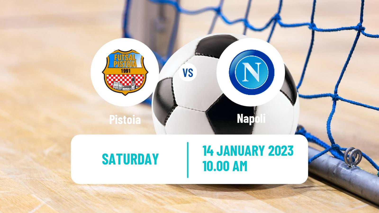 Futsal Italian Serie A Futsal Pistoia - Napoli