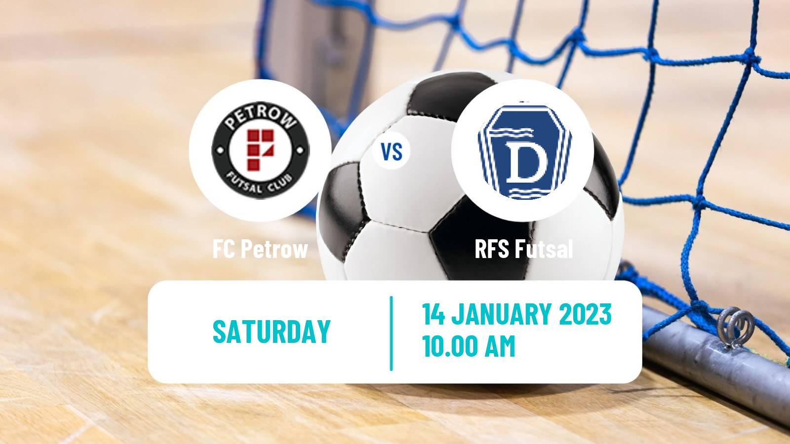 Futsal Latvian Virsliga Futsal Petrow - RFS