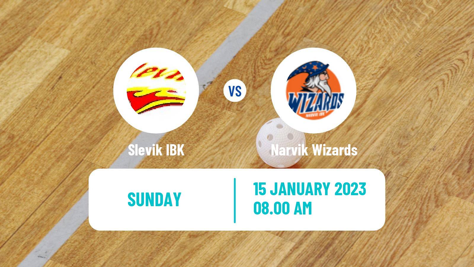 Floorball Norwegian Eliteserien Floorball Slevik - Narvik Wizards