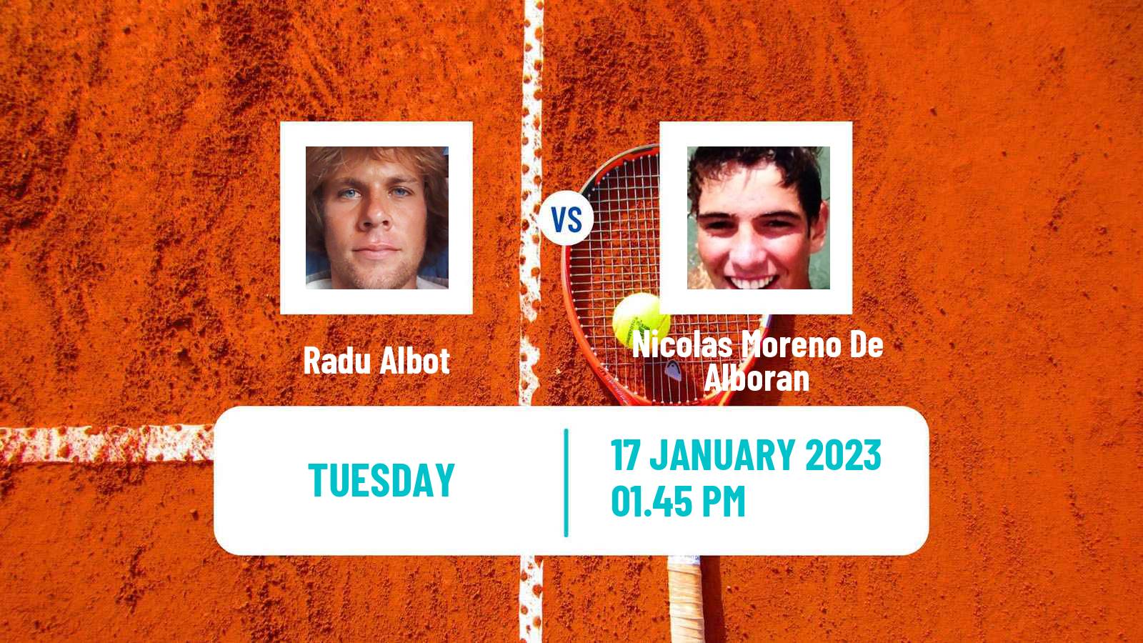 Tennis ATP Challenger Radu Albot - Nicolas Moreno De Alboran