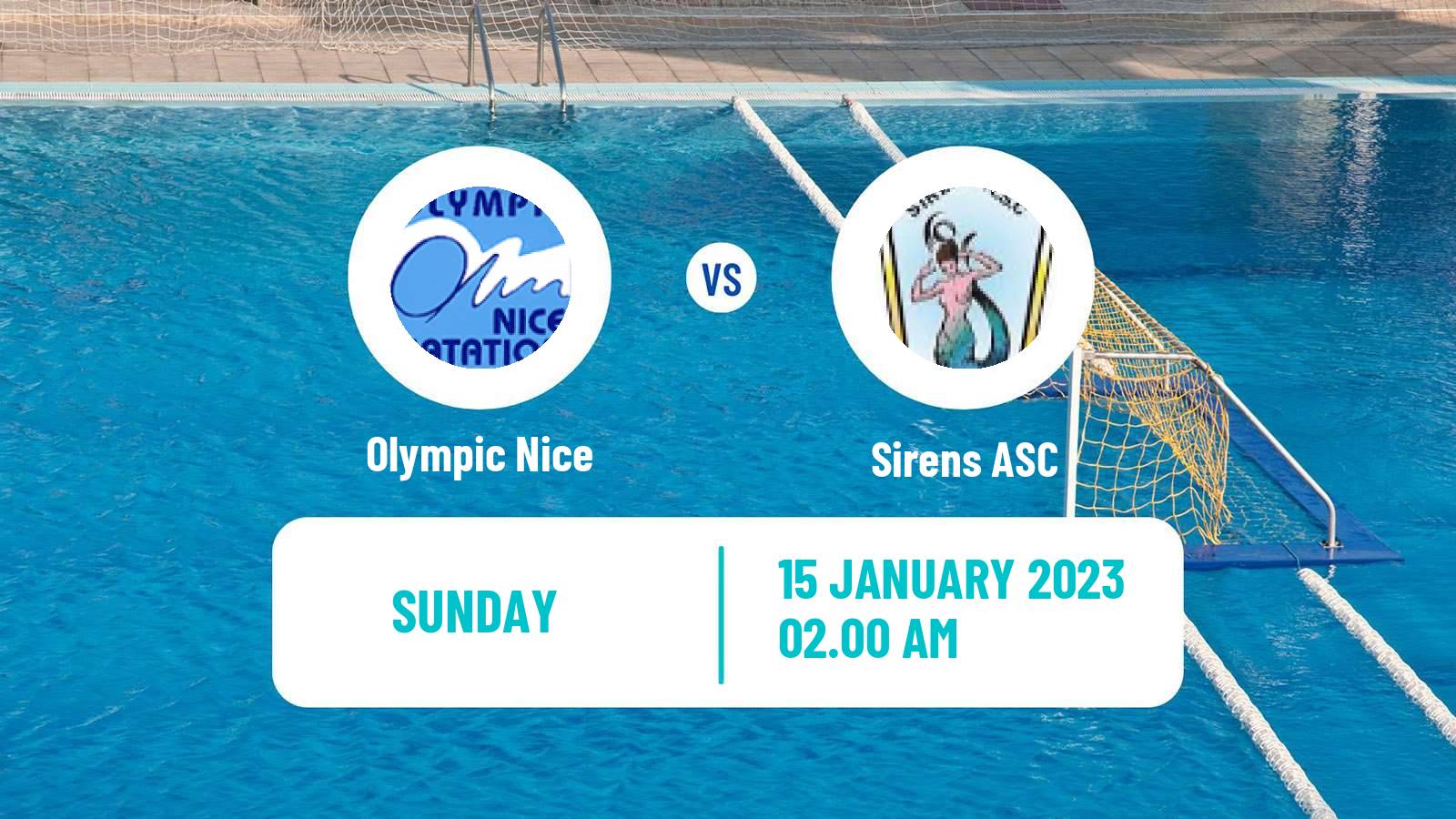 Water polo Euro Cup Water Polo Women Olympic Nice - Sirens