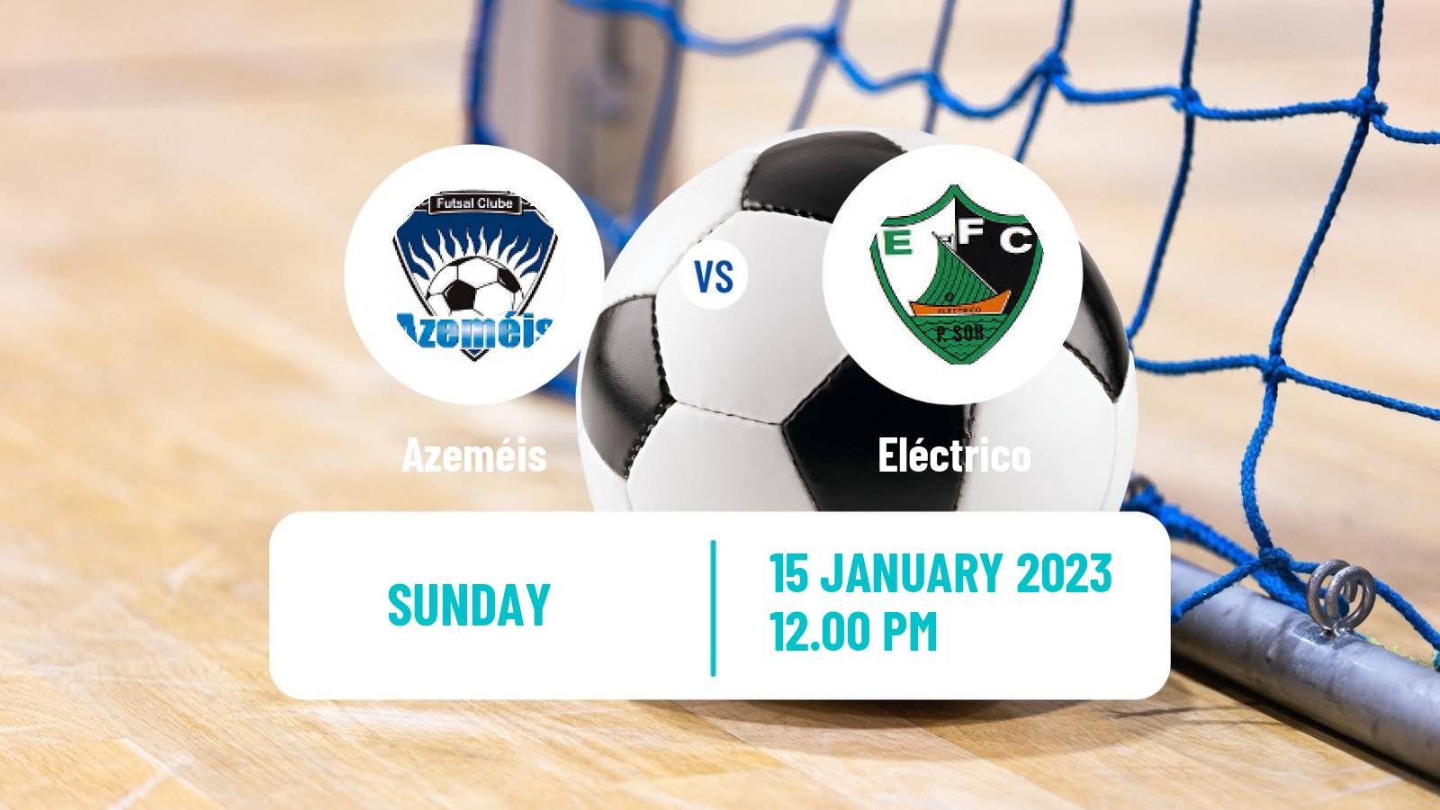 Futsal Portuguese 1ª divisão Futsal Azeméis - Eléctrico