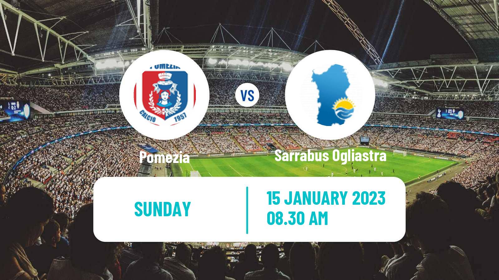 Soccer Italian Serie D - Group G Pomezia - Sarrabus Ogliastra