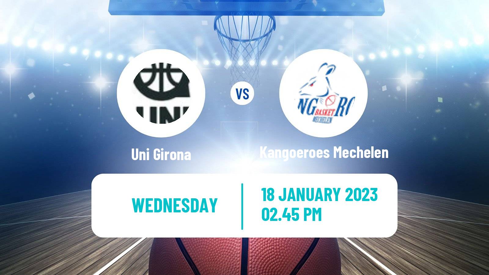 Basketball Euroleague Women Uni Girona - Kangoeroes Mechelen