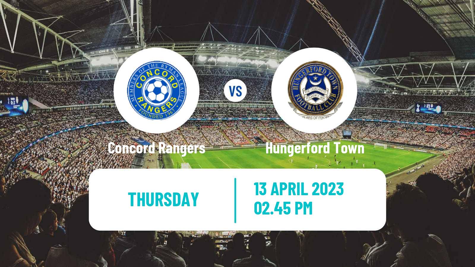 Soccer English National League South Concord Rangers - Hungerford Town