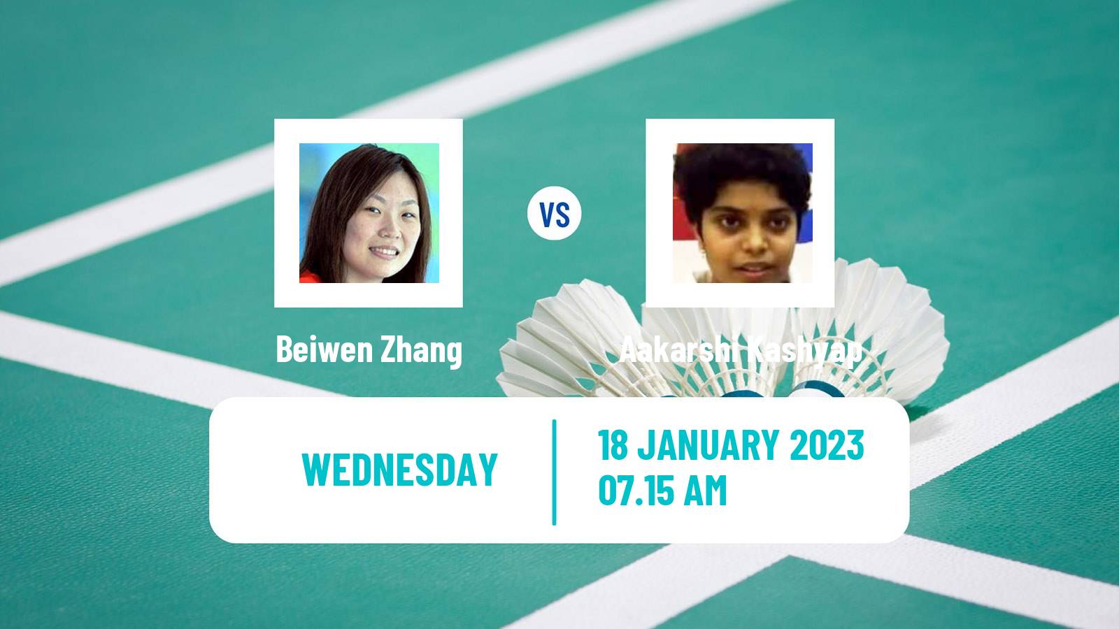 Badminton Badminton Beiwen Zhang - Aakarshi Kashyap