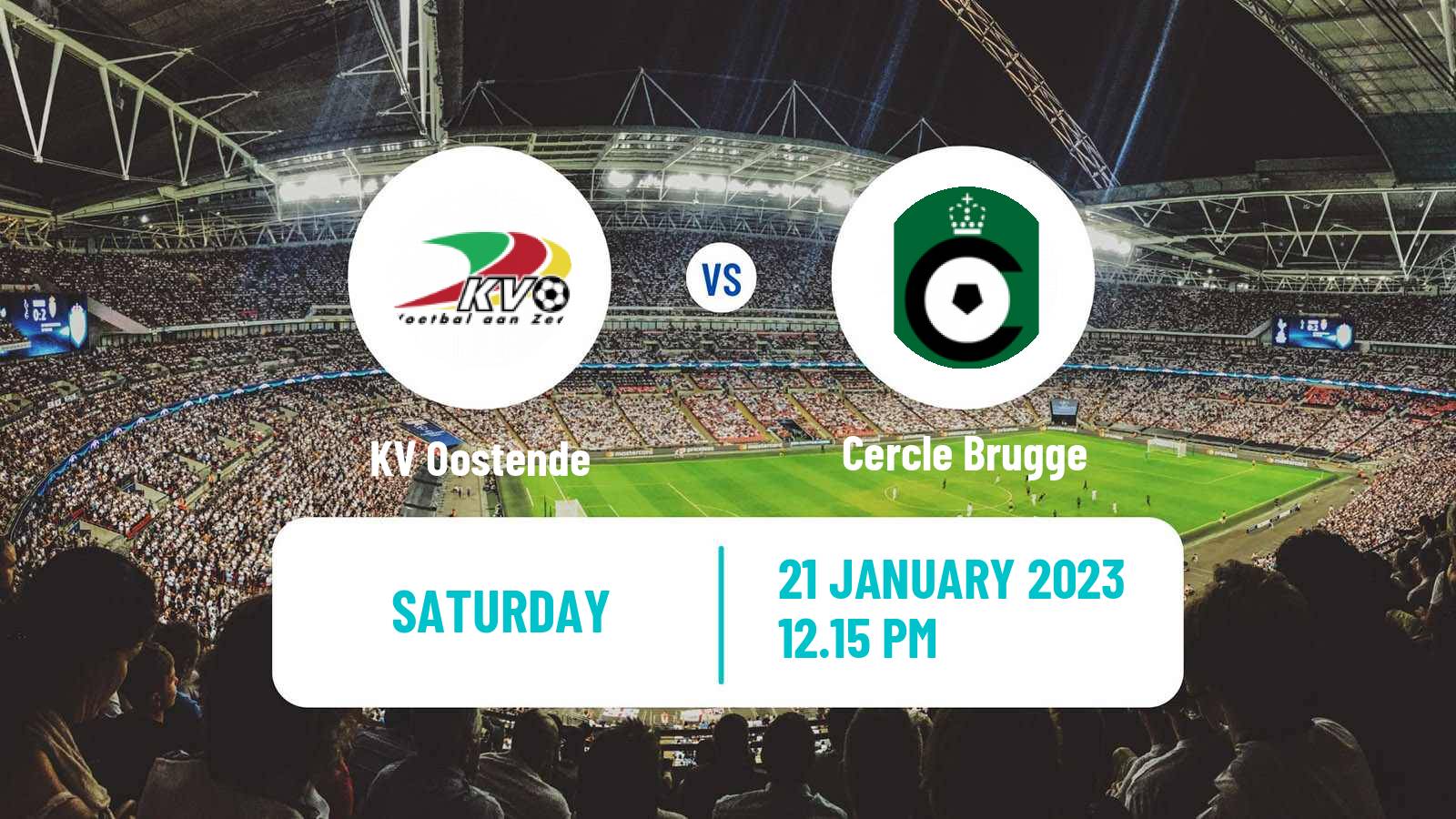 Soccer Belgian Jupiler Pro League Oostende - Cercle Brugge