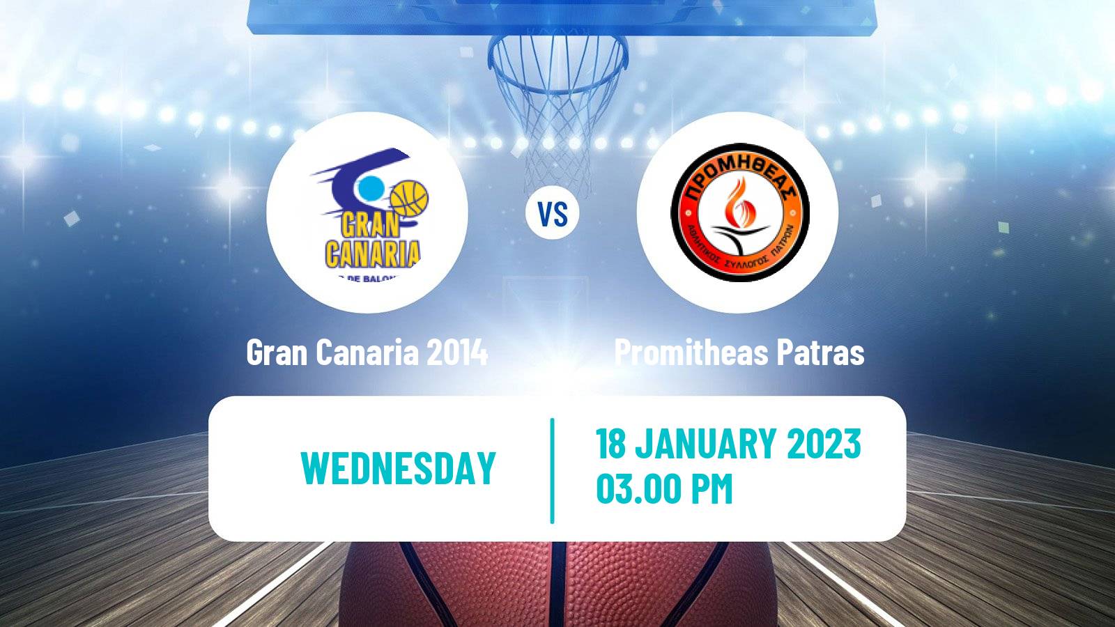 Basketball Eurocup Gran Canaria 2014 - Promitheas Patras