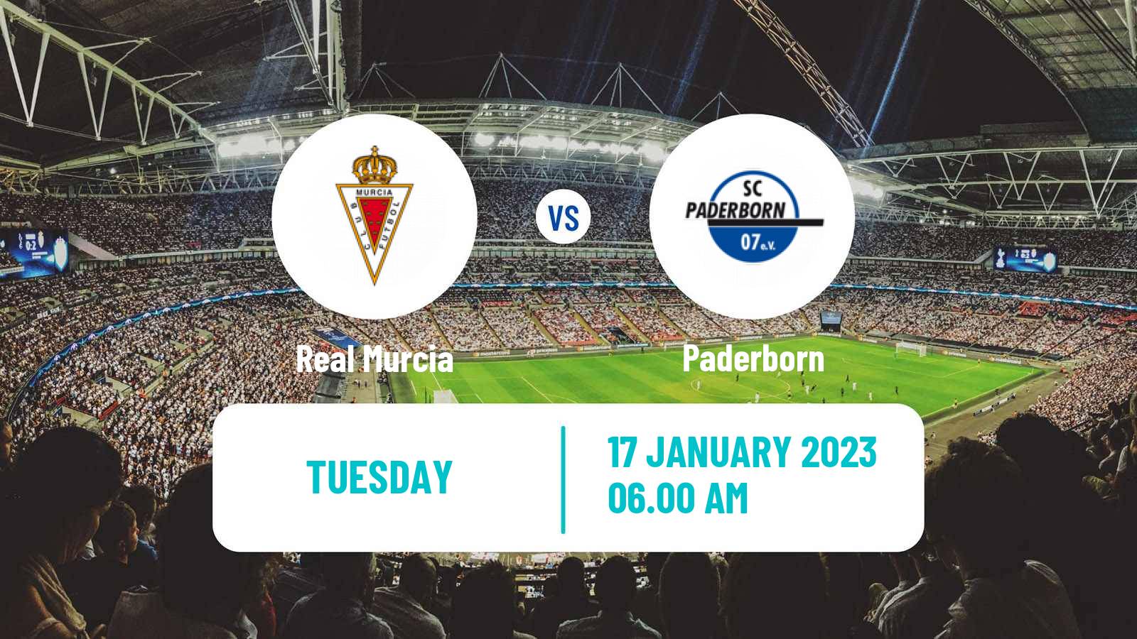 Soccer Club Friendly Real Murcia - Paderborn