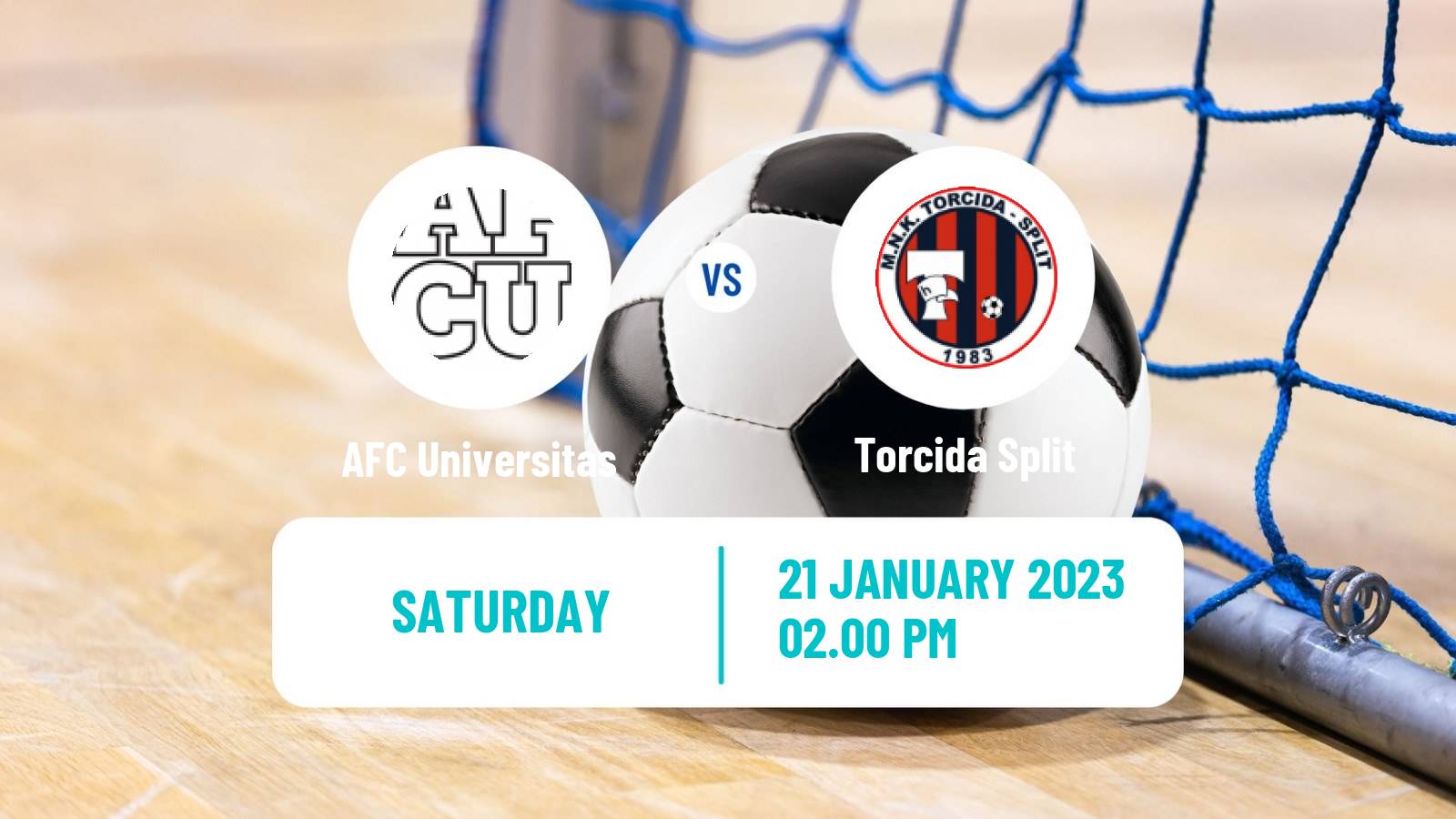 Futsal Croatian 1 HMNL AFC Universitas - Torcida Split