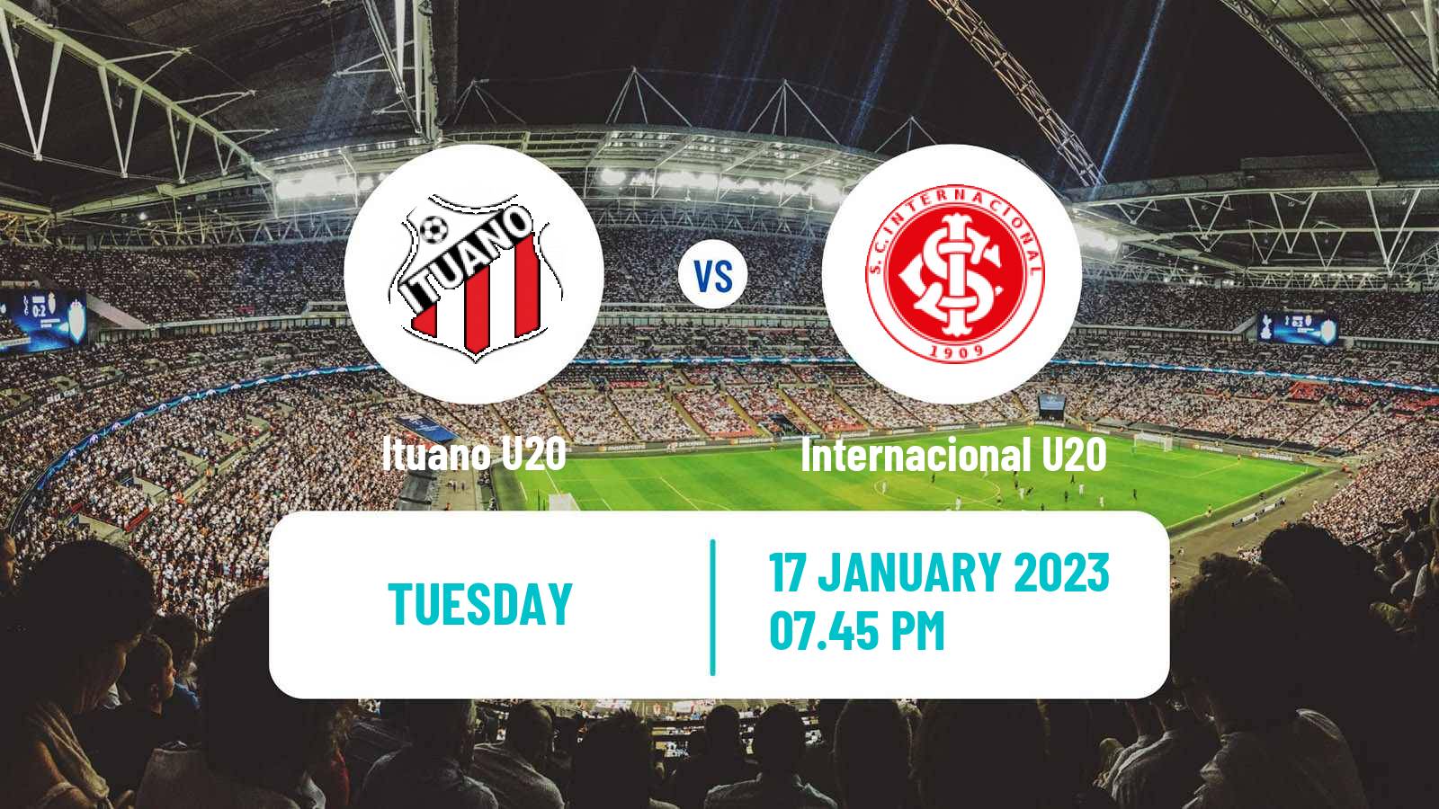 Soccer Brazilian Copa Sao Paulo de juniores Ituano U20 - Internacional U20