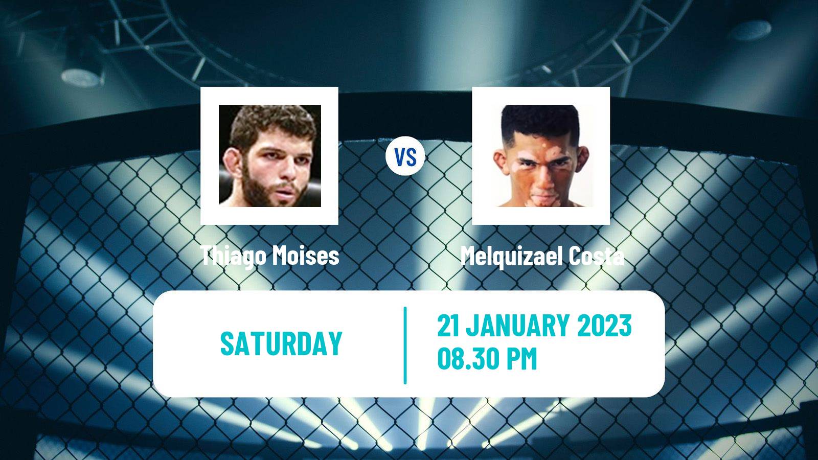 MMA MMA Thiago Moises - Melquizael Costa