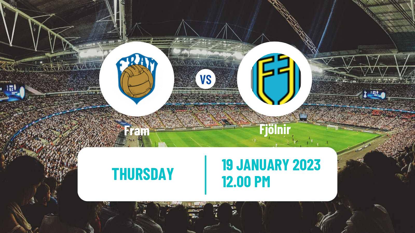 Football Icelandic Reykjavik Cup Fram - Fjölnir